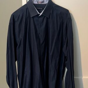 Elegant Black Dress Shirt for Men